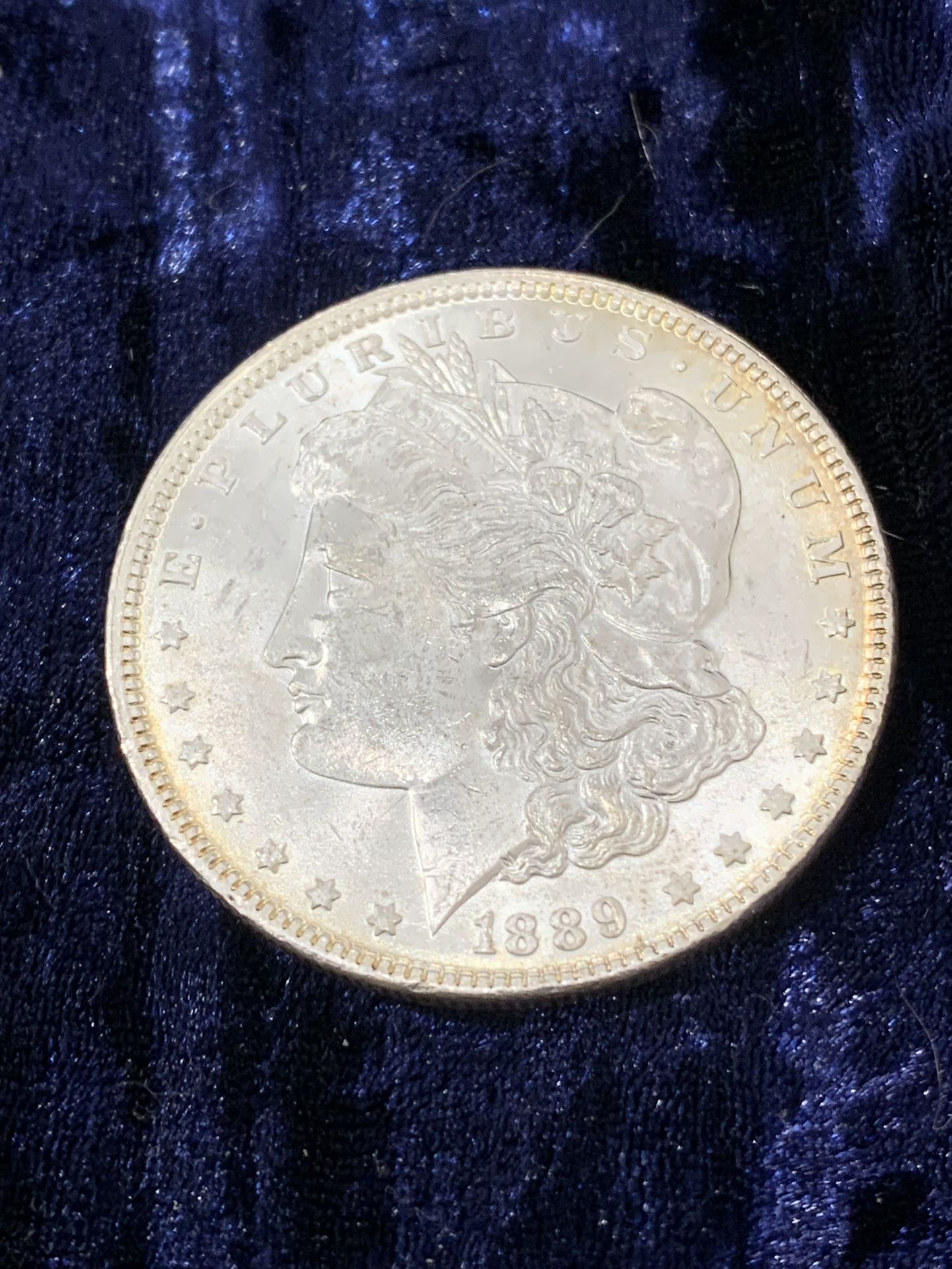 1889 BU Morgan Silver Dollar