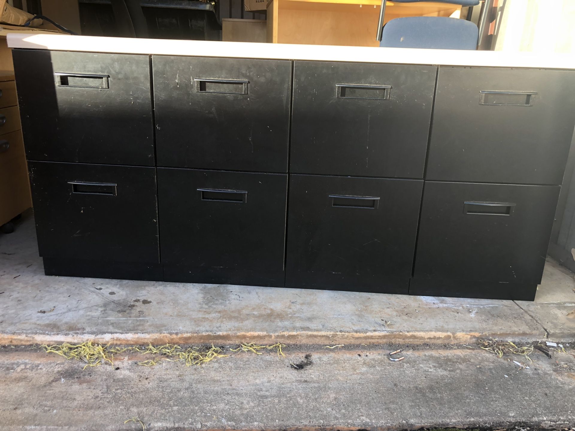 File cabinet table