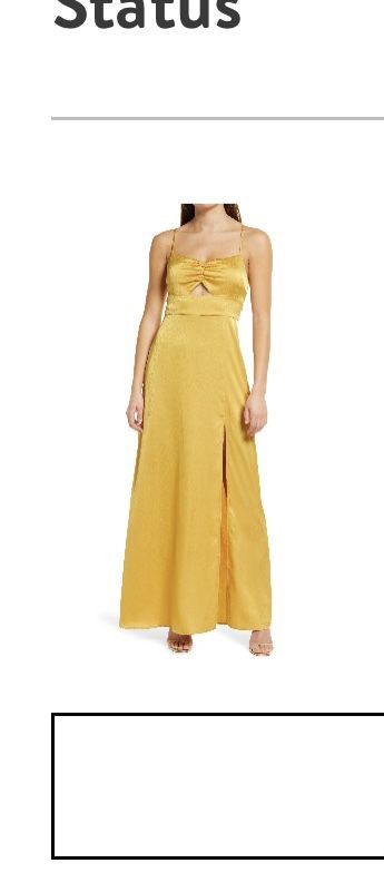 New With tags Lulus satin Prom Formal Dress XL