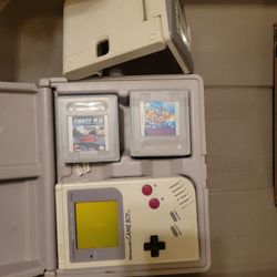 1 Original Game Boy Bundle With 3 Games,  Carry Case, Magnifying Screen, Cord