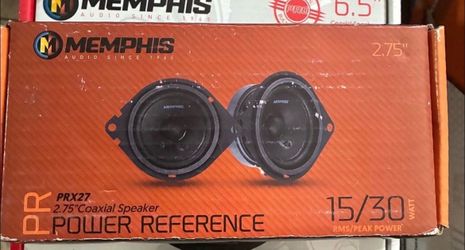 Memphis Power Reference 2.75” Coaxial Speakers