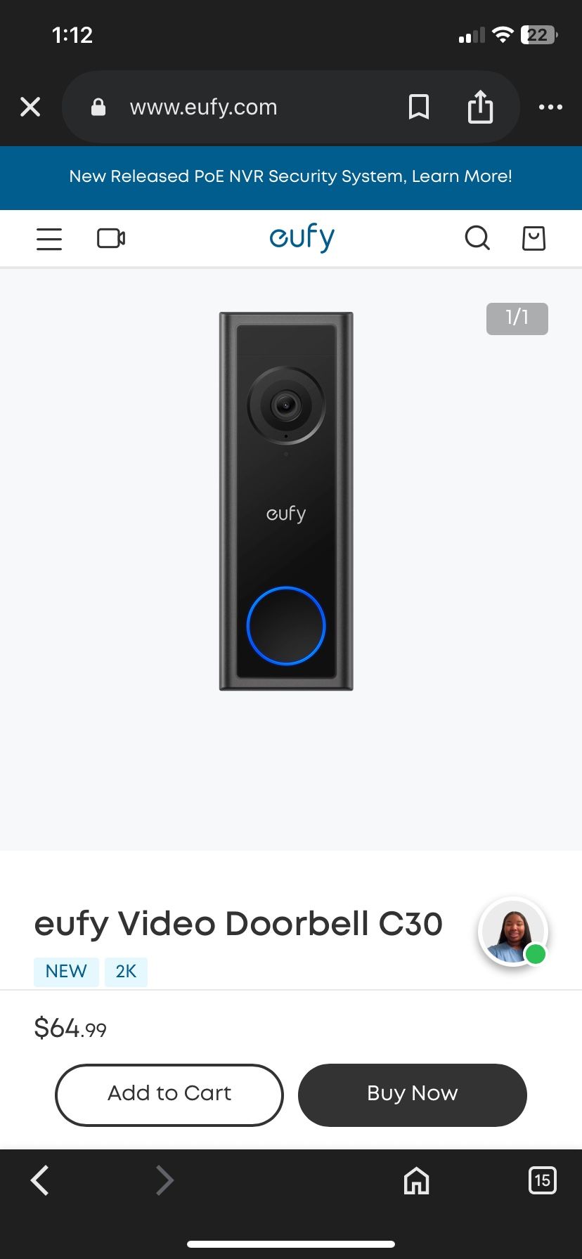Eufy Door Bell C30