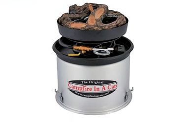 Campfire In a Can - portable propane fire