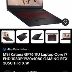 Msi Katana GF76