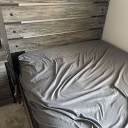Full Size Bed And Matching Nightstand
