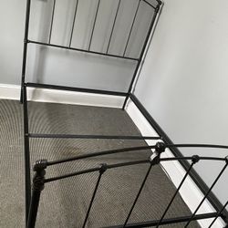 Full size cast iron bed frame or Best Offer 