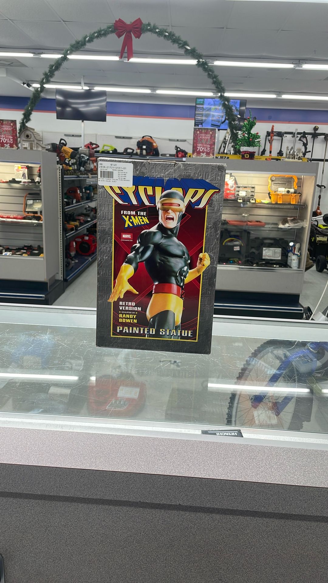 Painted Cyclops Statue In Box