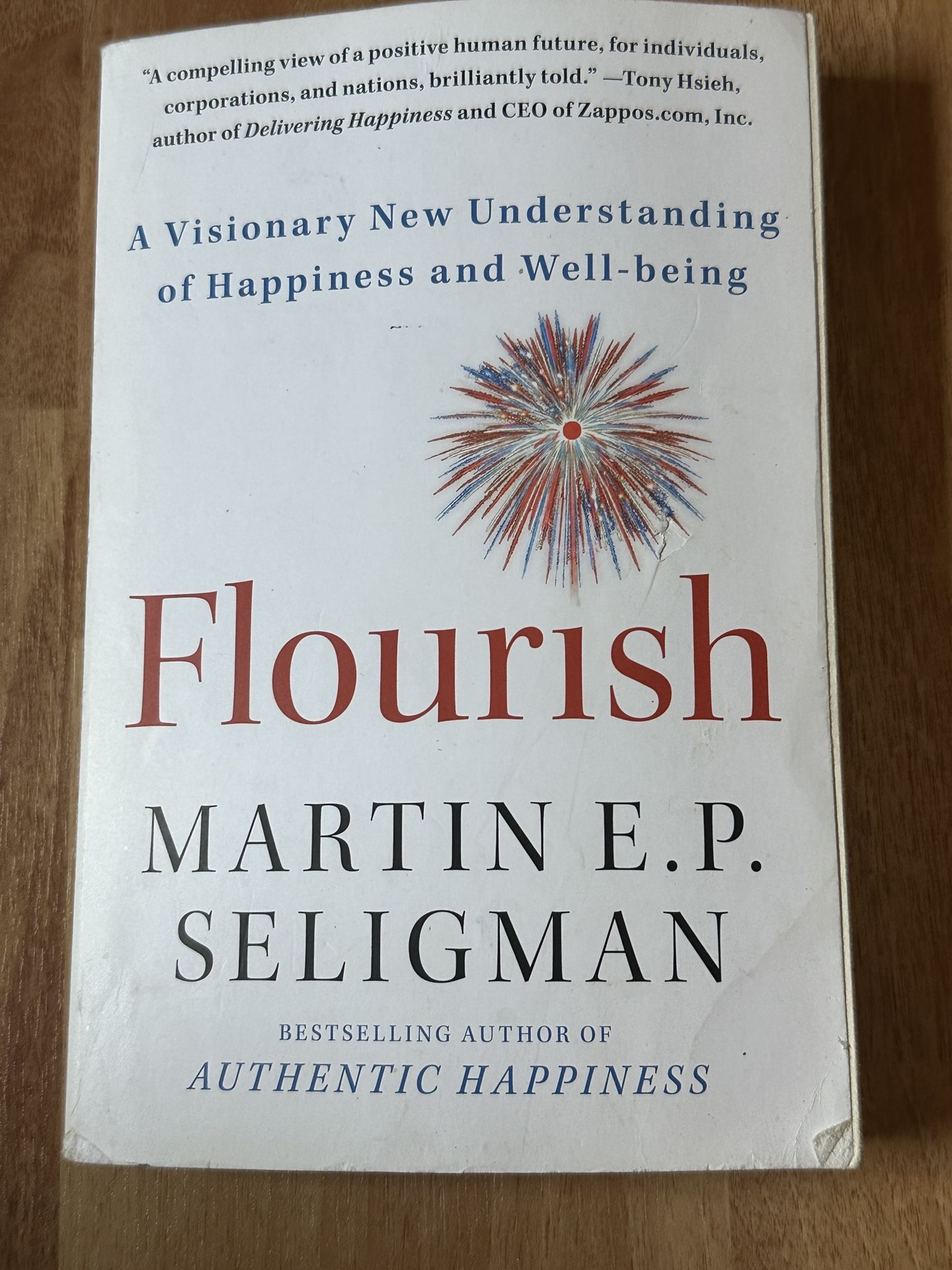 Flourish: A Visionary New Understanding of Happiness and Well-Being – Seligman (Paperback) Book