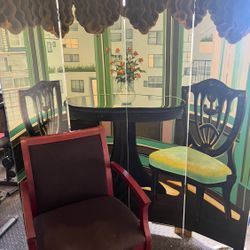 Partition & Chair