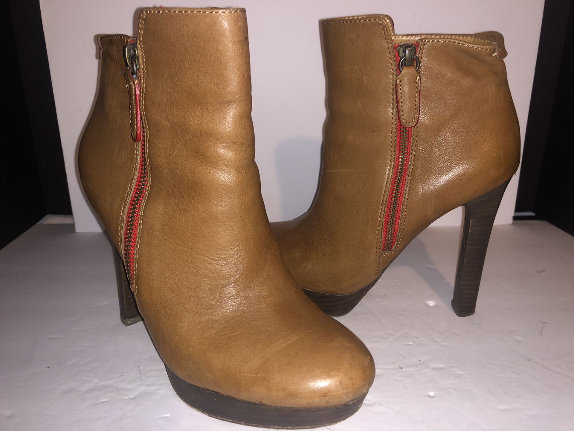Coach Chryassa bootie boots leather size 7.5