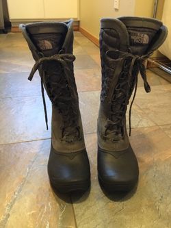 Women’s North Face Tall Winter Boots