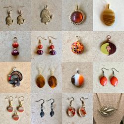 Fall Autumn Thanksgiving Jewelry for Sale