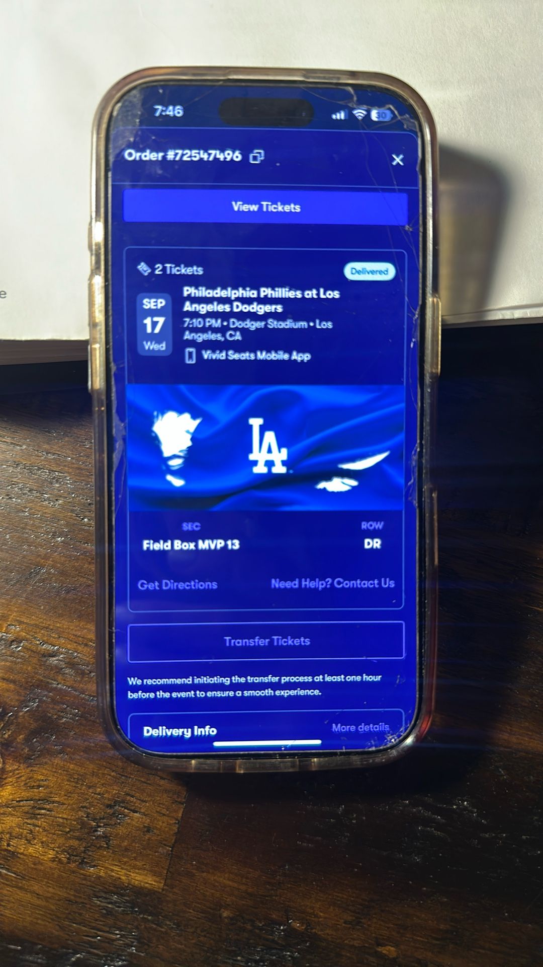 Nurse Night LA Dodgers