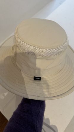 Tilley Airflo Wide-Brim Sun Hat – Cream, Size M