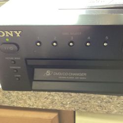 Sony Dvd Cd Carousel Player In Great Condition
