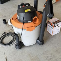 Rigid Shop Vac And Accessories