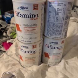 Baby Formula Eight Cans Dairy-Free For Babies With Milk Allergies