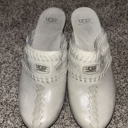 Ugg Australia Gray   Woven Mules Size 6 