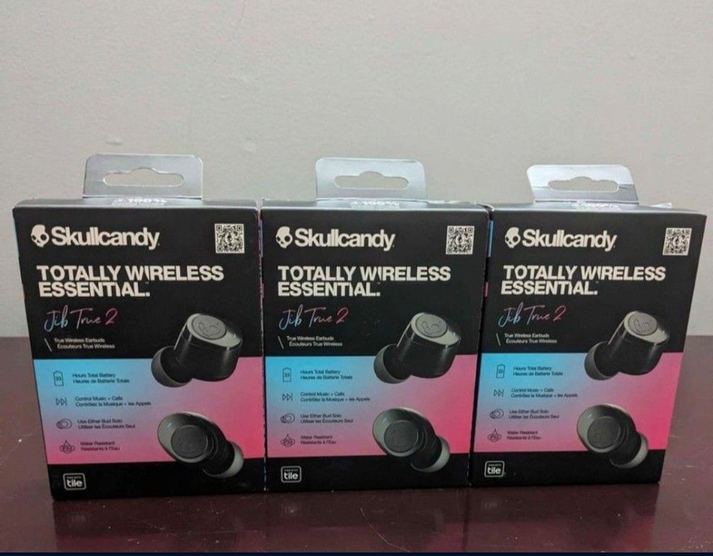 Skullcandy - Jib True 2 Wireless In-Ear Headphones - True Black