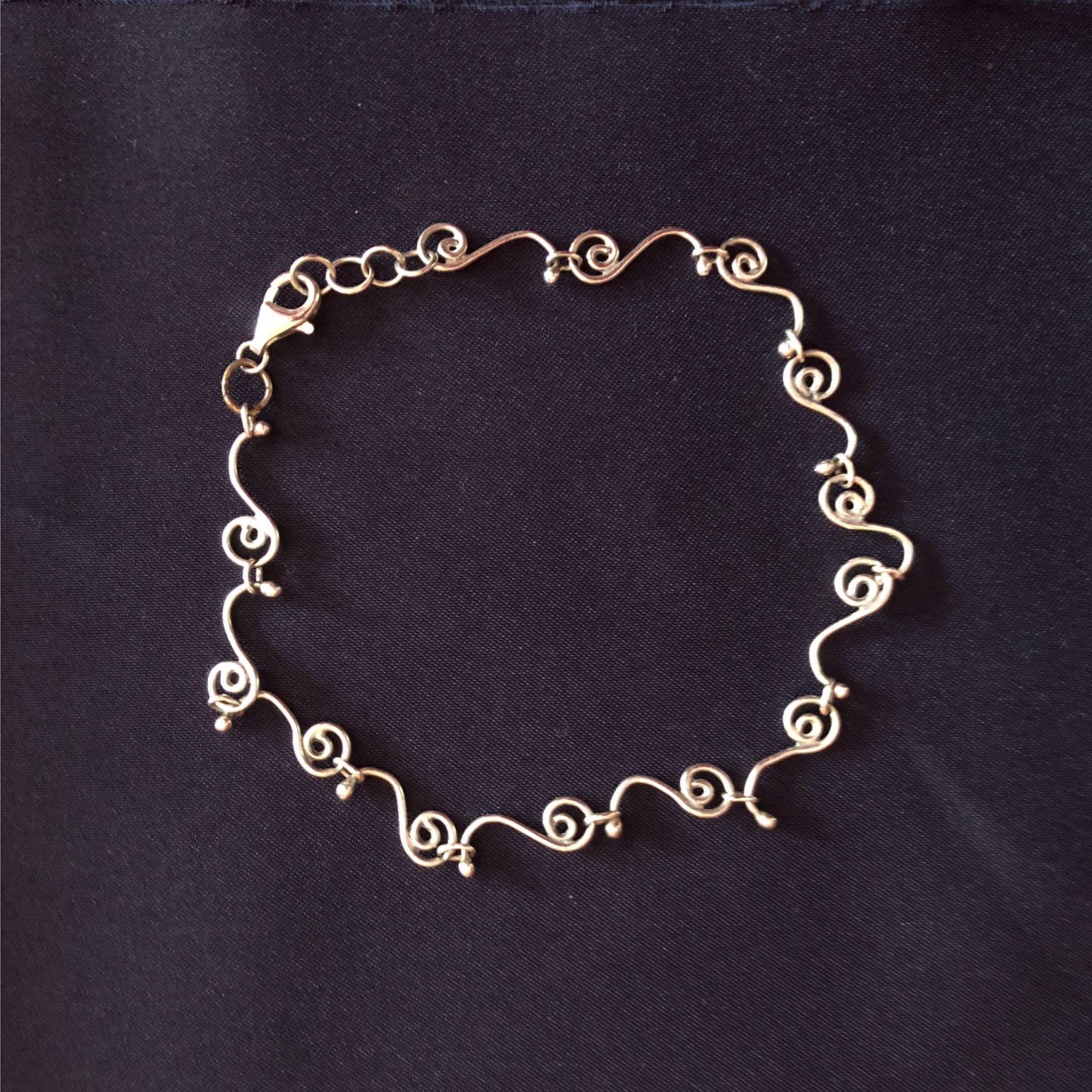Silpada Designer Sterling Silver Anklet