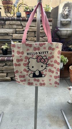 New hello kitty tote And Key Chain