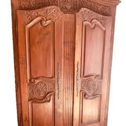 Antique Wood Armoir