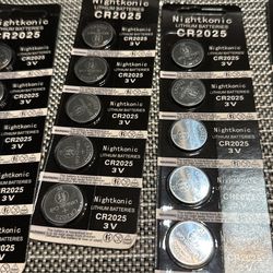 20 Count NIGHTKONIC LITHIUM BATTERIES FOR SALE