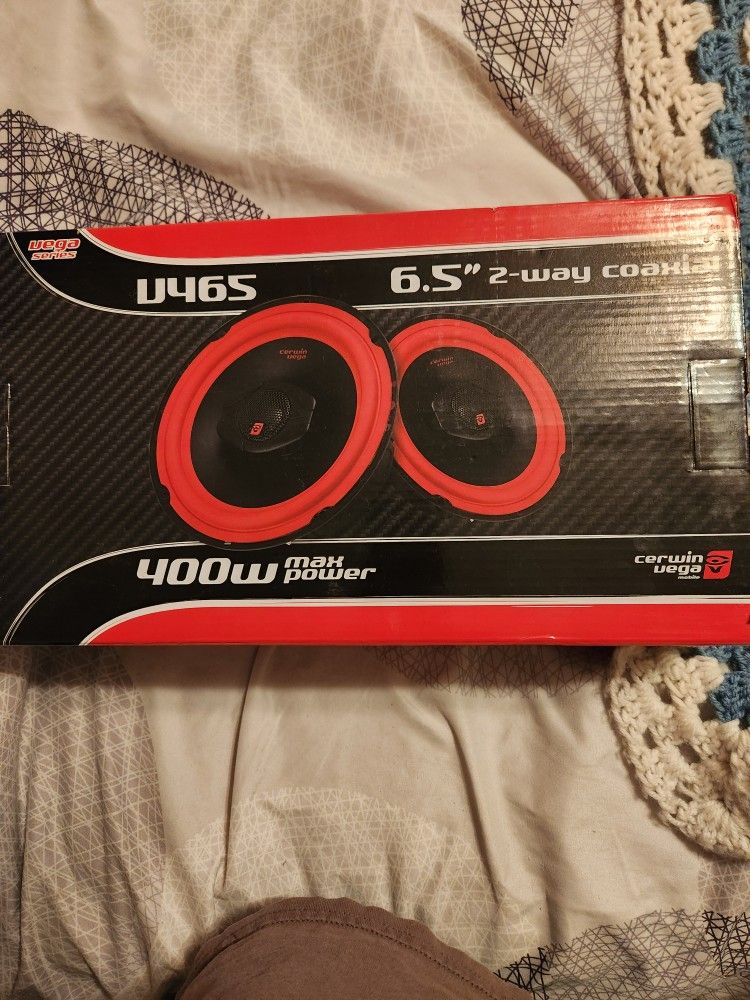 Cerwin Vega 6.5 2-way Coaxial Car Speakers