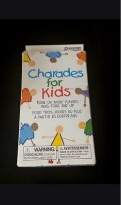Game Charades for Kids. No Reading Required. Pick Up in Van Nuys CA