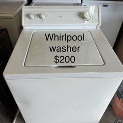 Whirlpool Washer