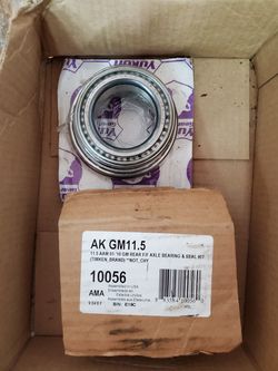 Gm 11.5 yukon rear wheel bearings