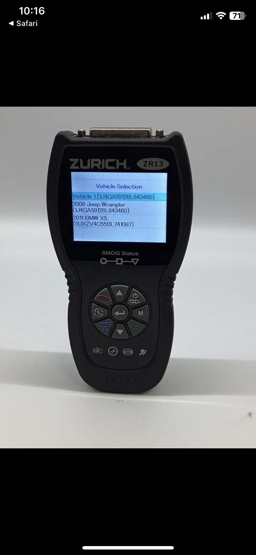 Zurich ZR13 Code Reader Fix-Assist