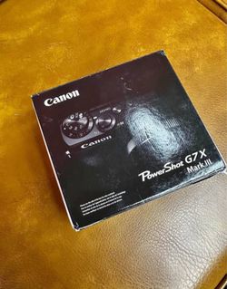 Canon power shot g7x mark iii camera