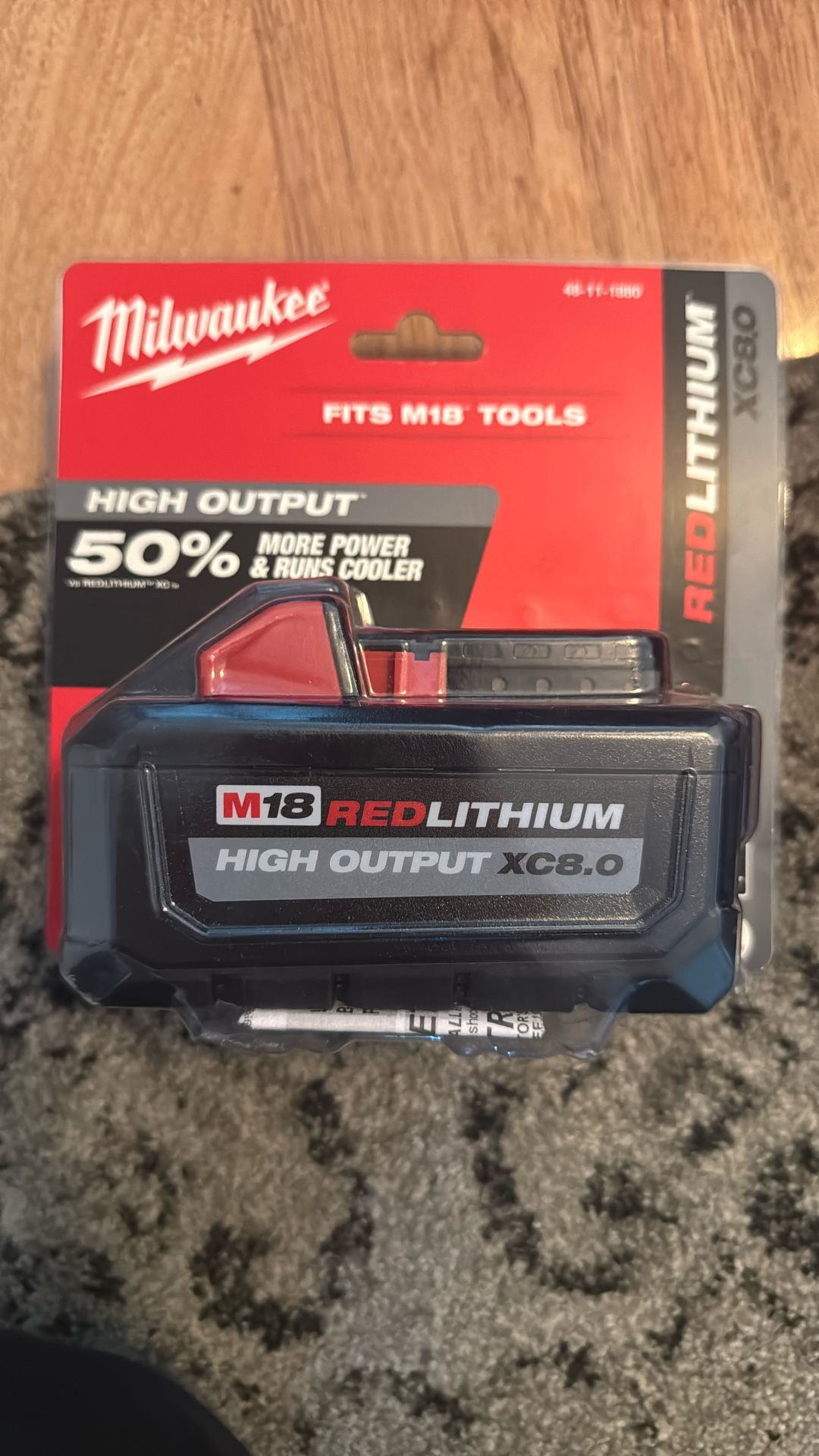 Milwaukee 8.0 Battery