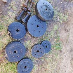 Random Weights and Small Dumbells