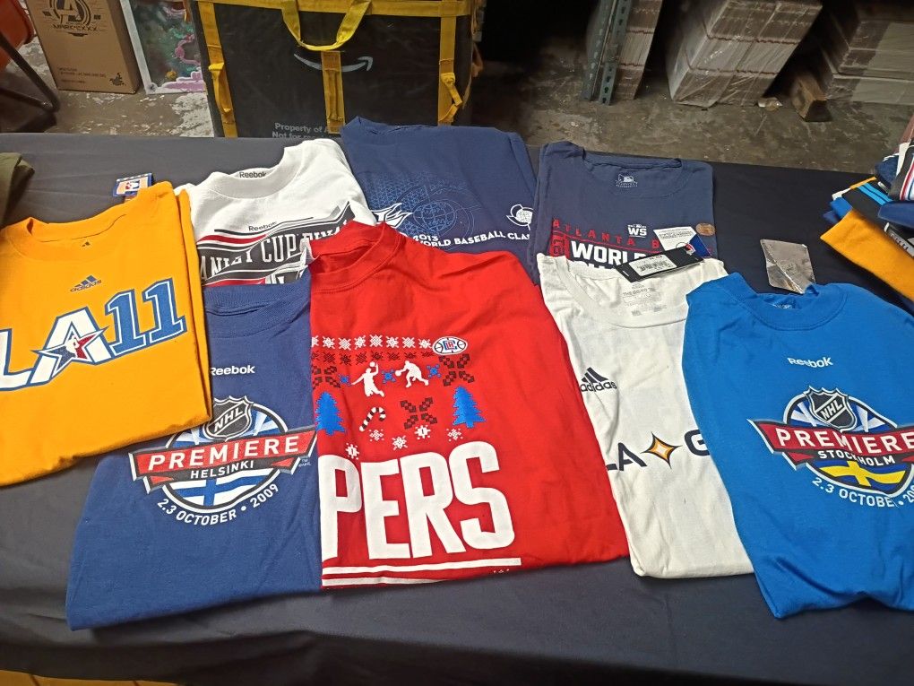 REEBOK & ADIDAS (XL) T SHIRTS