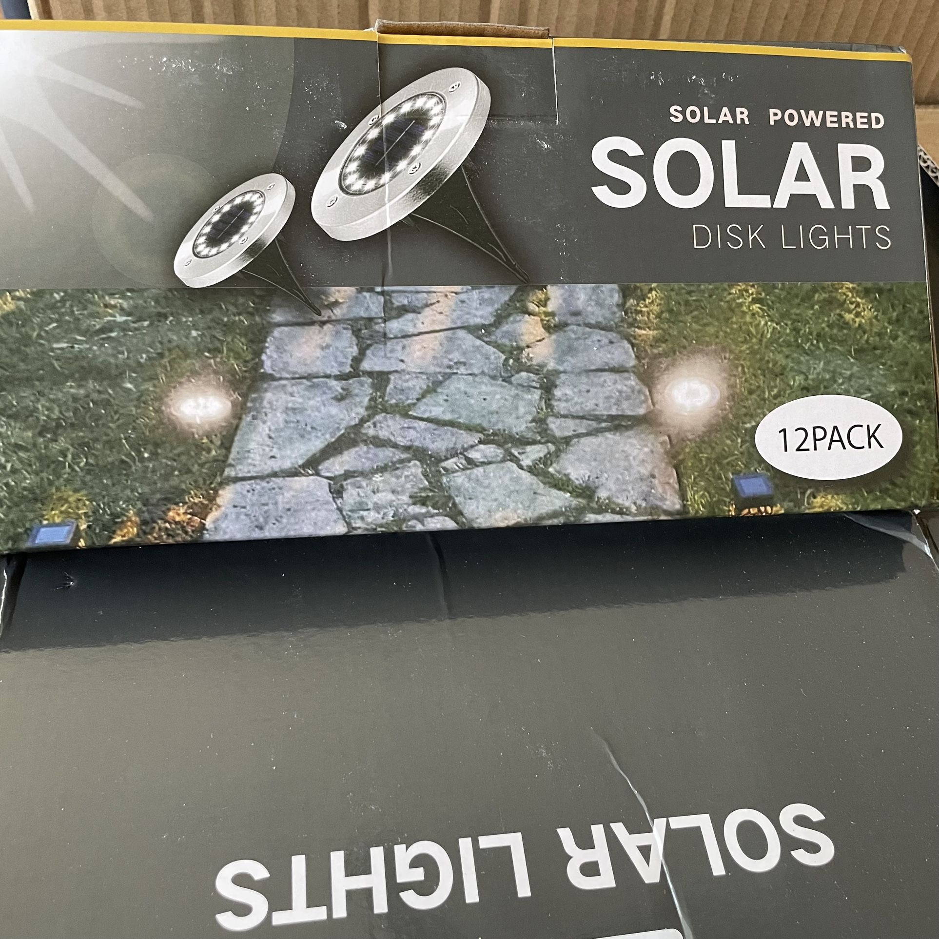 Solar Lights for Outside,12 Pack Solar Lights Outdoor Waterproof