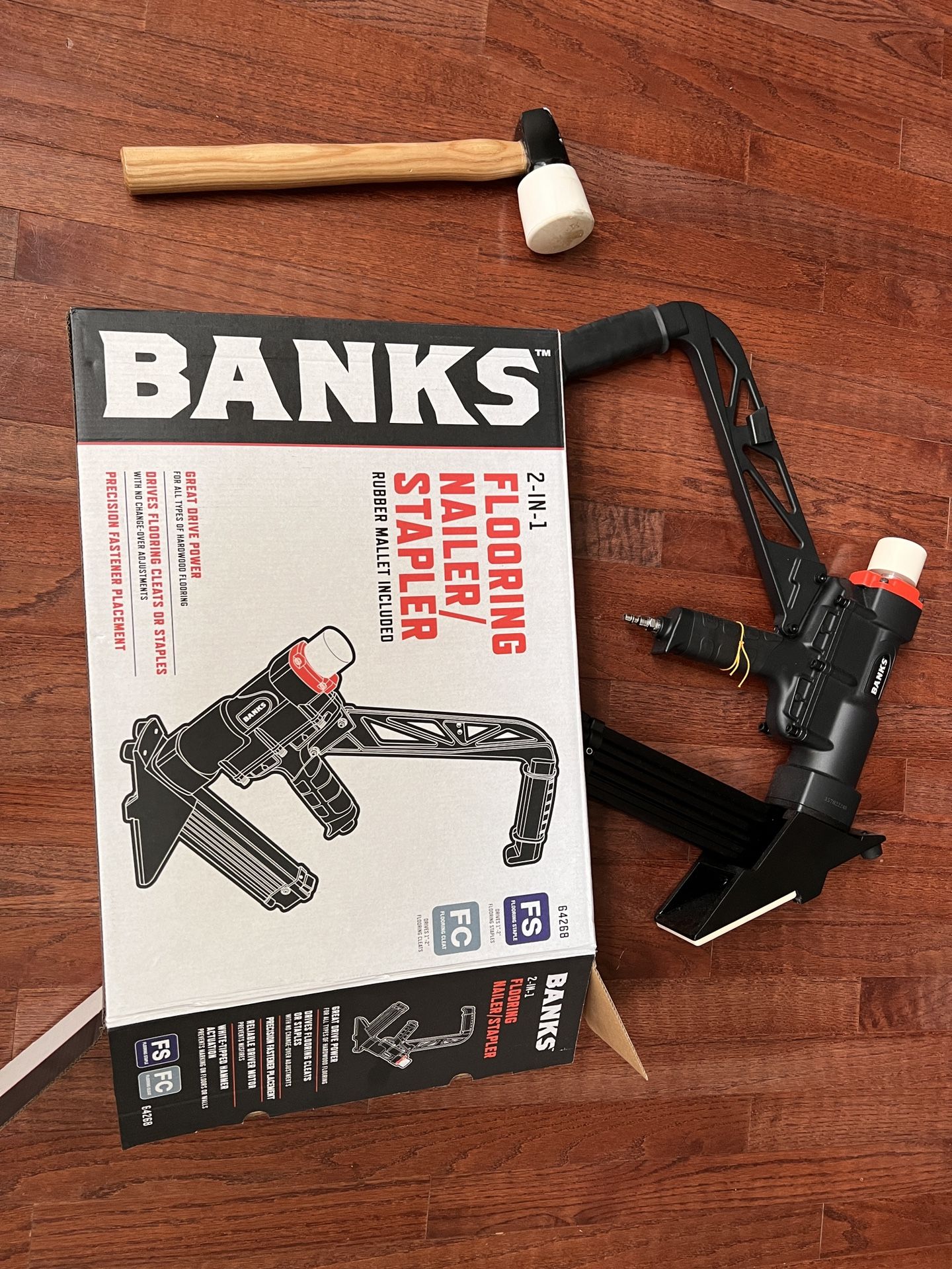 Almost Brand New (used once) Flooring Nailer/stapler