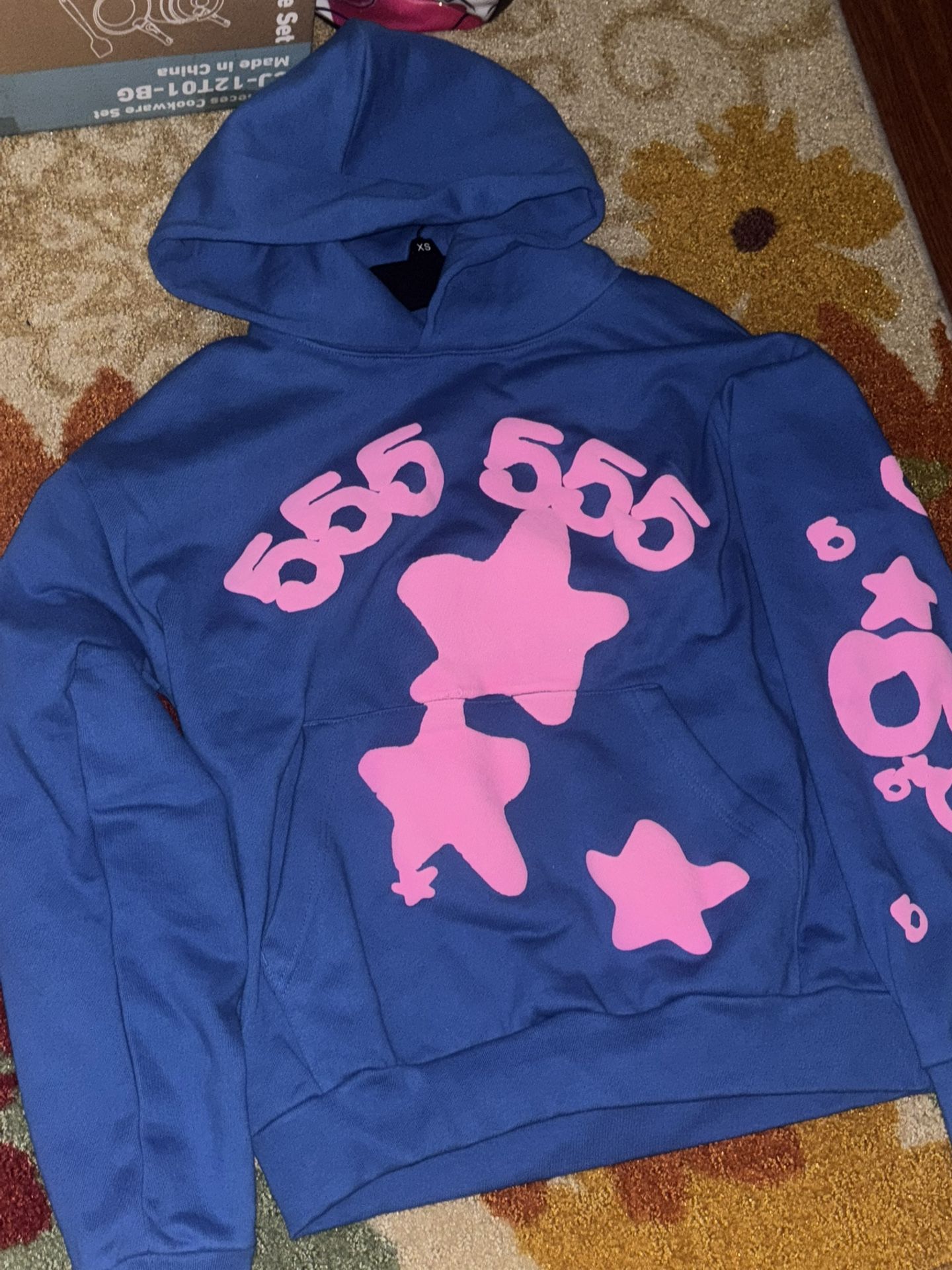 Blue Spider Hoodie