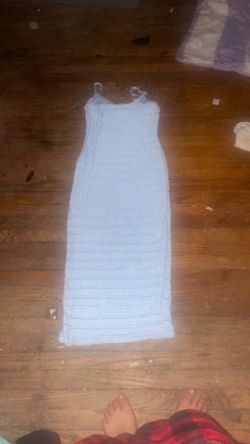 Blue dress
