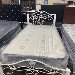 Twin Bed And Mattress Starting $168