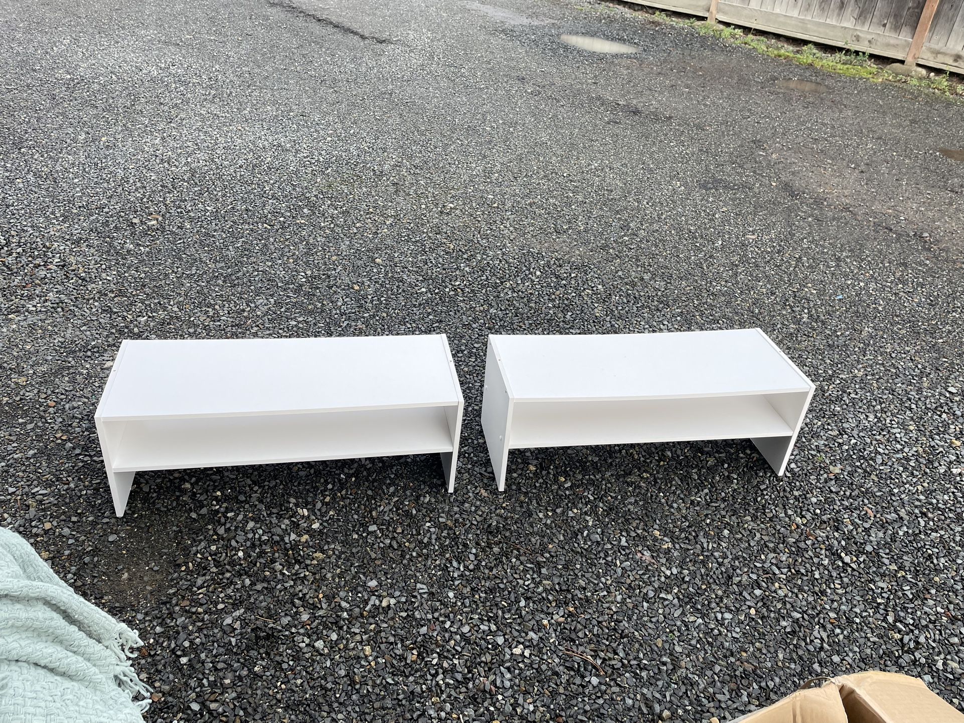 2 Shoe Racks