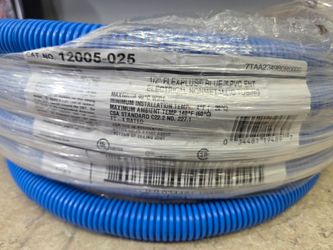 Half inch.. Flexible tubing for  electrical