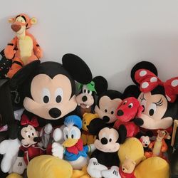 Disney plush toy collection (14)