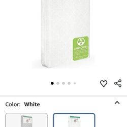 Newton Baby Crib Mattress Or Toddler Bed Mattress + 2 Covers +4 Sheets