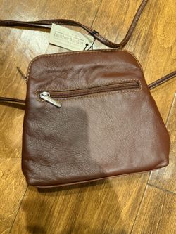 Florence Leather Market Italian Leather Crossbody Bag/purse