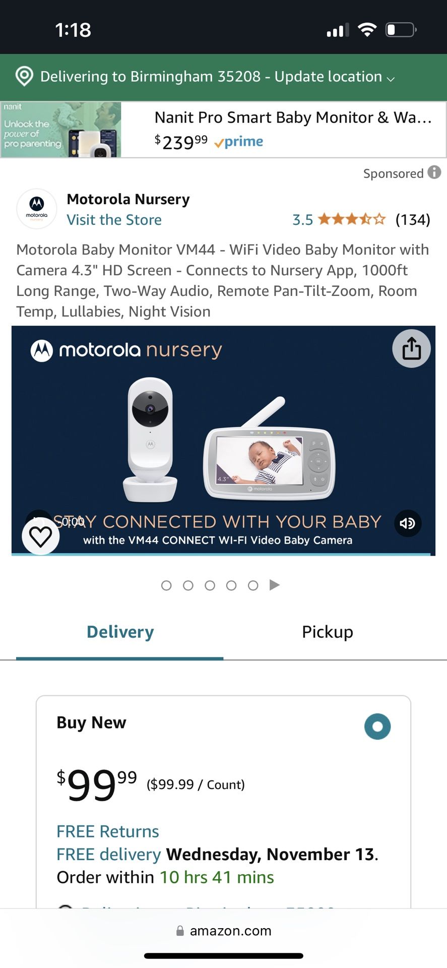 Baby Two Way Camera
