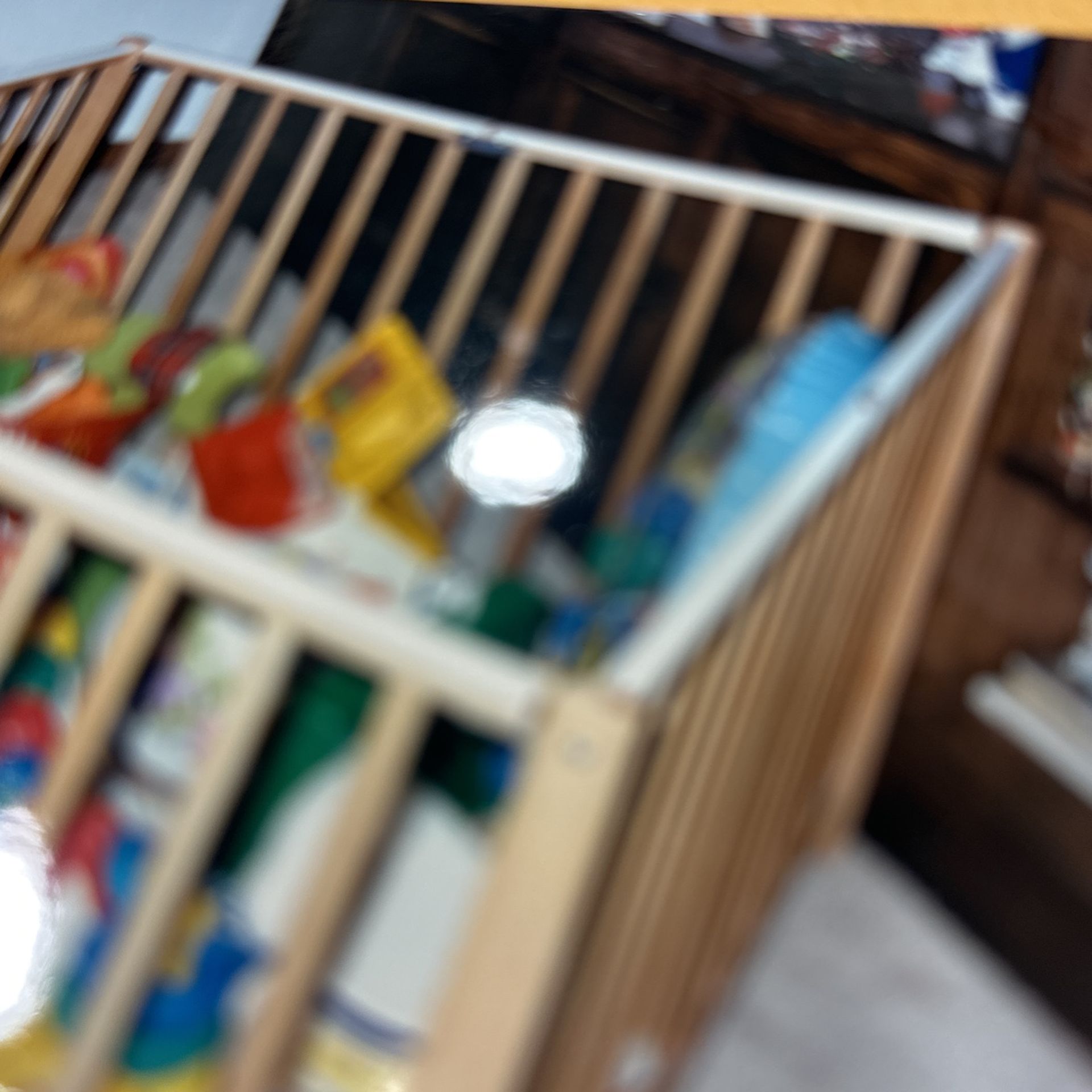 Wooden Play Yard