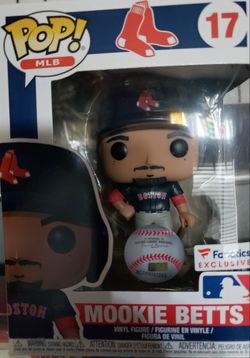 Exclusive Redsox  Mookie Betts Funko