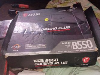 MSI Gaming Motherboard with Box and Accessories